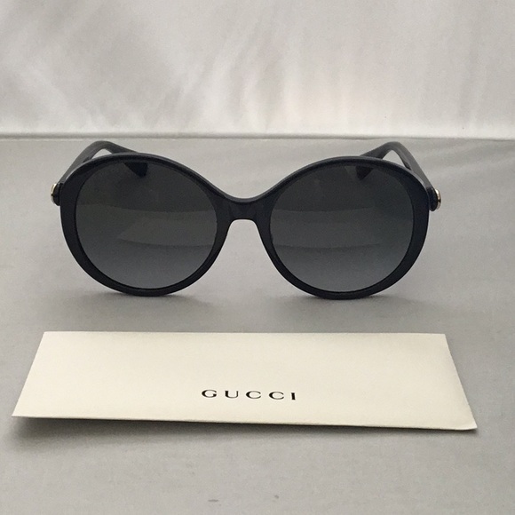 GUCCI GREY LADIES SUNGLASSES. - Picture 3 of 9